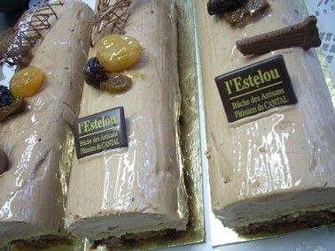 Bûche des patissiers du Cantal, l'Estelou 2008