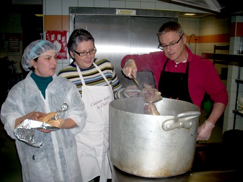 Cuisiner avec des chefs