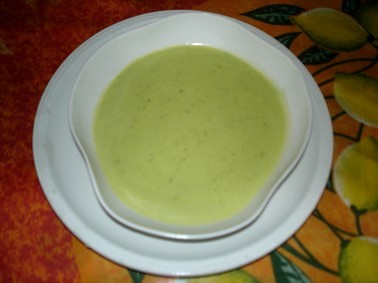 Velouté de courgettes